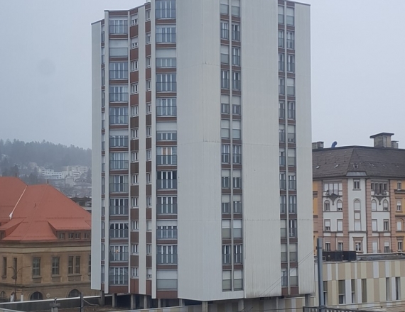 Réfection des façades de la tour