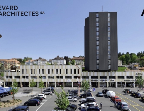 Réfection des façades de la tour