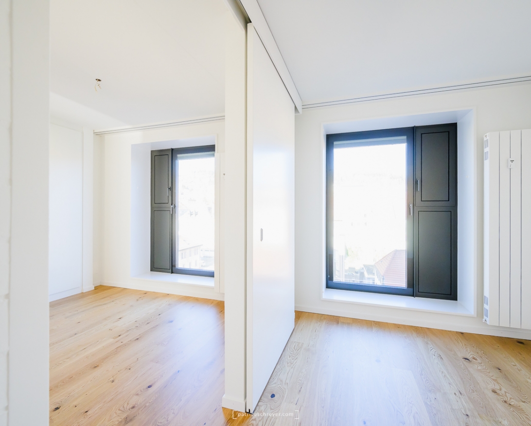 Rénovation et transformation d'un immeuble