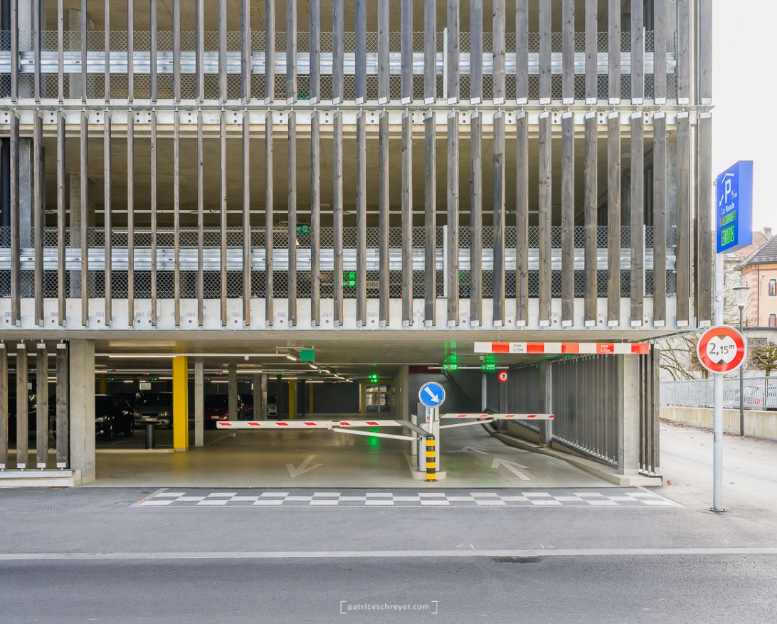 Construction d'un parking à La Chaux-de-Fonds