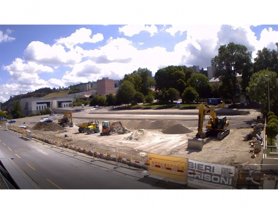 Construction d'un parking à La Chaux-de-Fonds