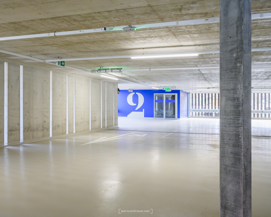 Construction d'un parking à La Chaux-de-Fonds