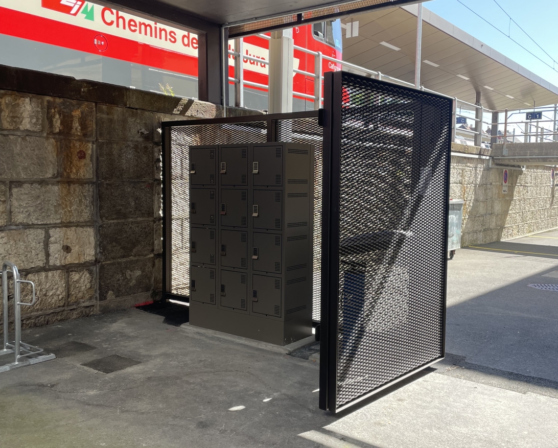 Vélostation Gare-La Chaux-de-Fonds