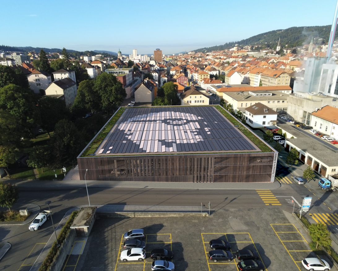 Construction d'un parking à La Chaux-de-Fonds