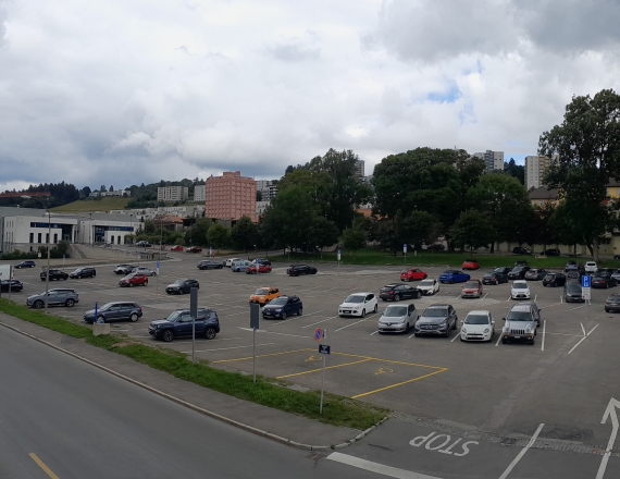 Construction d'un parking à La Chaux-de-Fonds