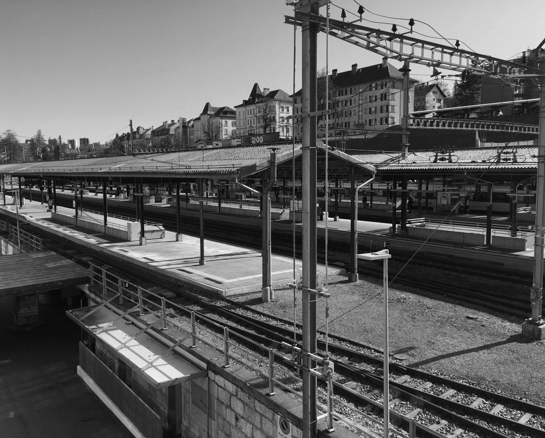 Marquises Gare CFF de La Chaux-de-fonds